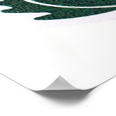 Poster Joyeuses vacances Holly (Coin)