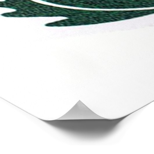 Poster Joyeuses vacances Holly (Coin)