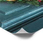 Poster Joyeuses Vacances Serment Sur La Belle Porte (Coin)