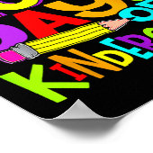 Poster Joyeux 100E Jour D'Enfance 100 Jours D'École (Coin)