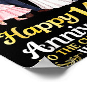 Poster Joyeux 14e Anniversaire Parents les Plus Mignons A (Coin)