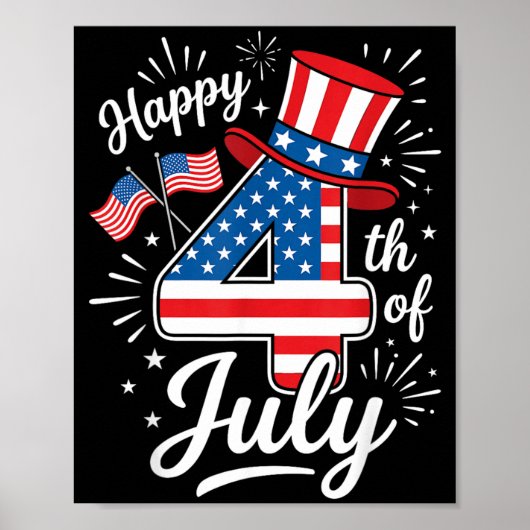 Poster Joyeux 4 juillet (Devant)