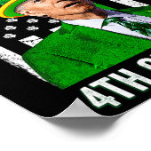 Poster Joyeux 4ème De Pâques Fun Joe Biden Jour de la Sai (Coin)