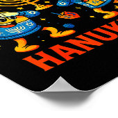 Poster Joyeux 67 Hanukkah drôle de conception de mème de  (Coin)