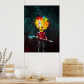 Poster Joyeux anniversaire (Cuisine)