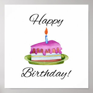 Poster Joyeux anniversaire !