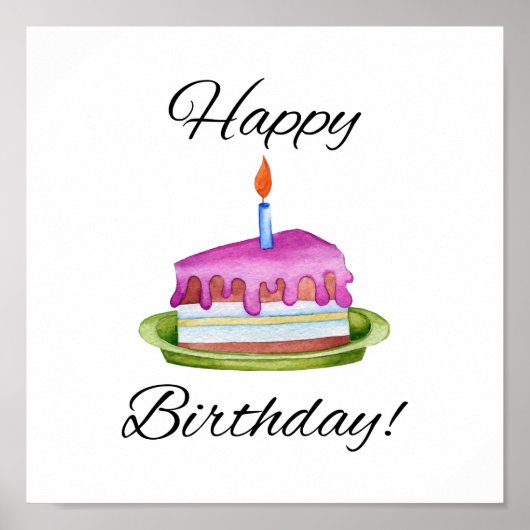 Poster Joyeux anniversaire ! (Devant)