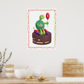 Poster Joyeux anniversaire ! (Cuisine)