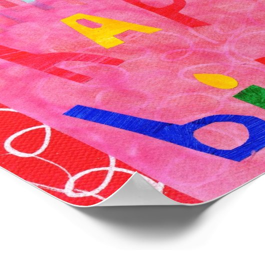 Poster Joyeux anniversaire (Coin)