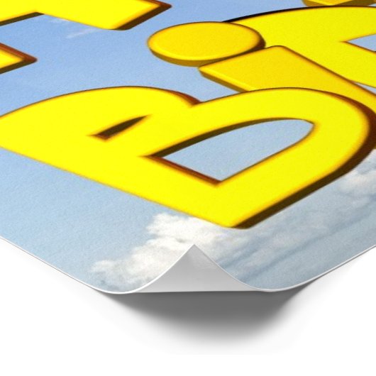 Poster Joyeux anniversaire (Coin)