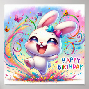 Poster Joyeux anniversaire