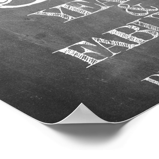 Poster Joyeux anniversaire - 50 ans et fabuleux (Coin)