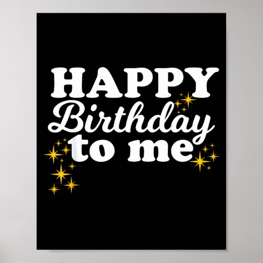 Poster Joyeux Anniversaire à Moi (Devant)