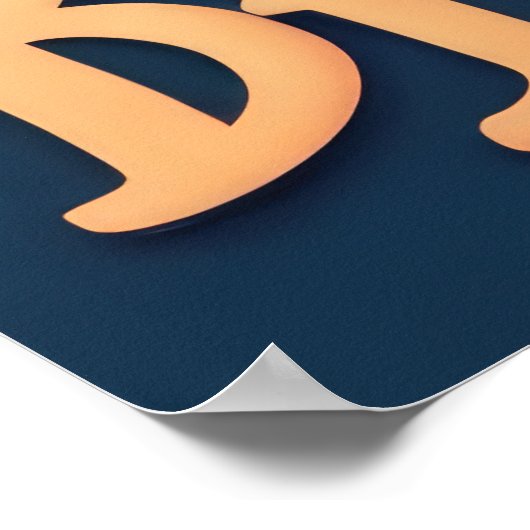 Poster Joyeux anniversaire Dachshund (Coin)