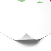 Poster Joyeux anniversaire ! Escargot Confetti (Coin)