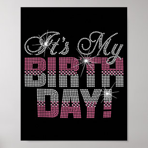 Poster Joyeux anniversaire fête d'anniversaire équipe joy