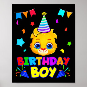 Poster Joyeux Anniversaire Garçon - Joyeux Anniversaire D