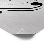 Poster Joyeux anniversaire, Jésus—Noël (Coin)