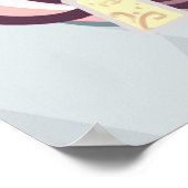 Poster Joyeux anniversaire Mad Hatter Tea Party (Coin)