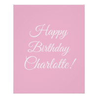 Joyeux Anniversaire nom en écriture personnalisée