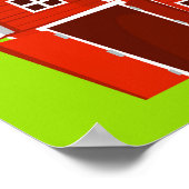 Poster Joyeux Anniversaire Unisexe Animaux de Ferme Migno (Coin)