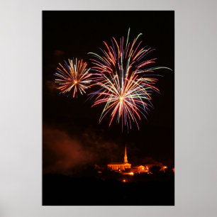 Poster Joyeux anniversaire USA