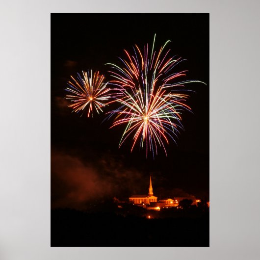 Poster Joyeux anniversaire USA (Devant)