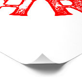 POSTER JOYEUX ARBRE DE NOËL (Coin)