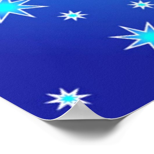 Poster Joyeux Ballons de fête d'anniversaire (Coin)