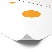 Poster Joyeux Ballons du parti Halloween (Coin)