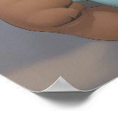 Poster Joyeux bébé chiot pour un amoureux des chiens (Coin)