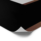 Poster Joyeux cadre photo de Noël (Coin)