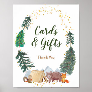 Poster Joyeux Camper 1er Anniversaire Cartes et Cadeaux S