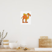 Poster joyeux chameau (Cuisine)