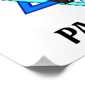 Poster Joyeux chats de Pâques (Coin)