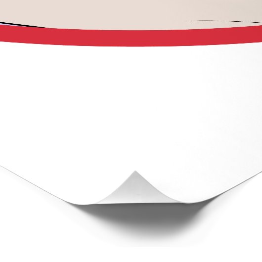 Poster Joyeux Cheval de Noël (Coin)