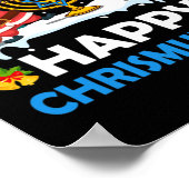 Poster Joyeux Chrismukkah Hanoukka Fun Joyeux Juif de Noë (Coin)