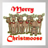 Poster Joyeux Christmoose (Devant)