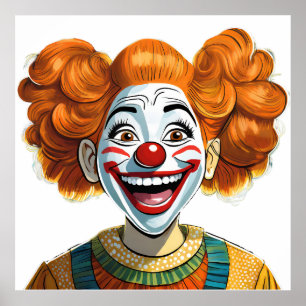Poster Joyeux Clown
