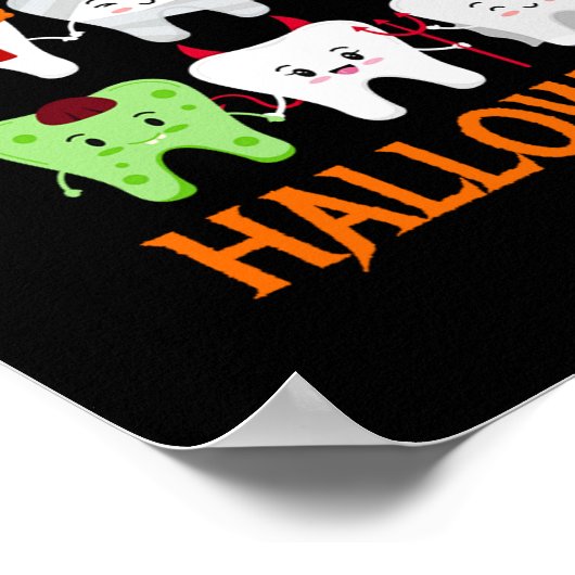 Poster Joyeux Costume d'Halloween Fée dent (Coin)