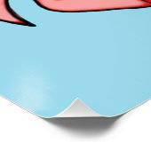 Poster joyeux de crabe (Coin)