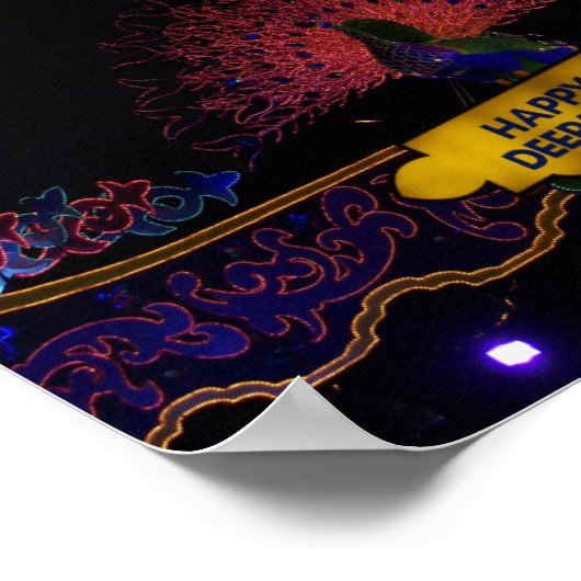 Poster Joyeux Deepavali (Coin)