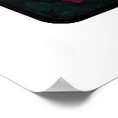 Poster Joyeux dîner de Noël Inspiration de table (Coin)