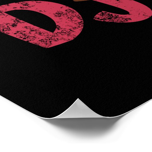 Poster Joyeux Djembe comme un patron African Drum (Coin)