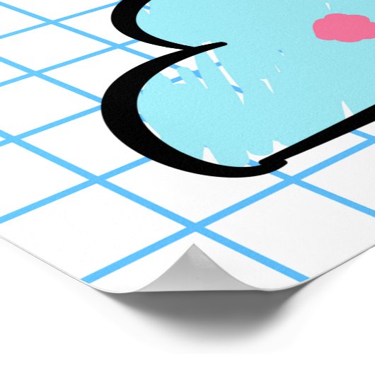 Poster Joyeux Doodles De Météo (Coin)