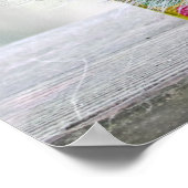 Poster Joyeux écureuil d'anniversaire (Coin)