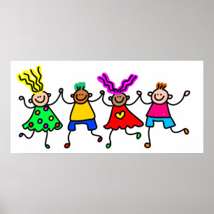 Poster Joyeux enfants