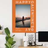 Poster Joyeux Galentine's Day Photo Collage Couple Folded (Bureau à domicile)