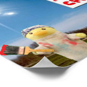 Poster joyeux Graffiti de Noël (Coin)