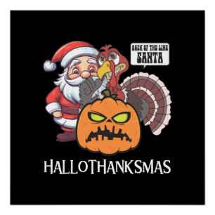 Poster Joyeux Hallothanksmas
